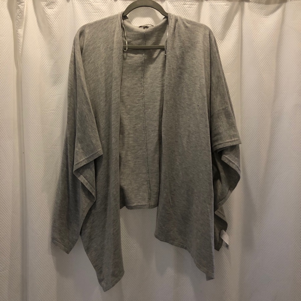 LOFT Knit Wrap Poncho